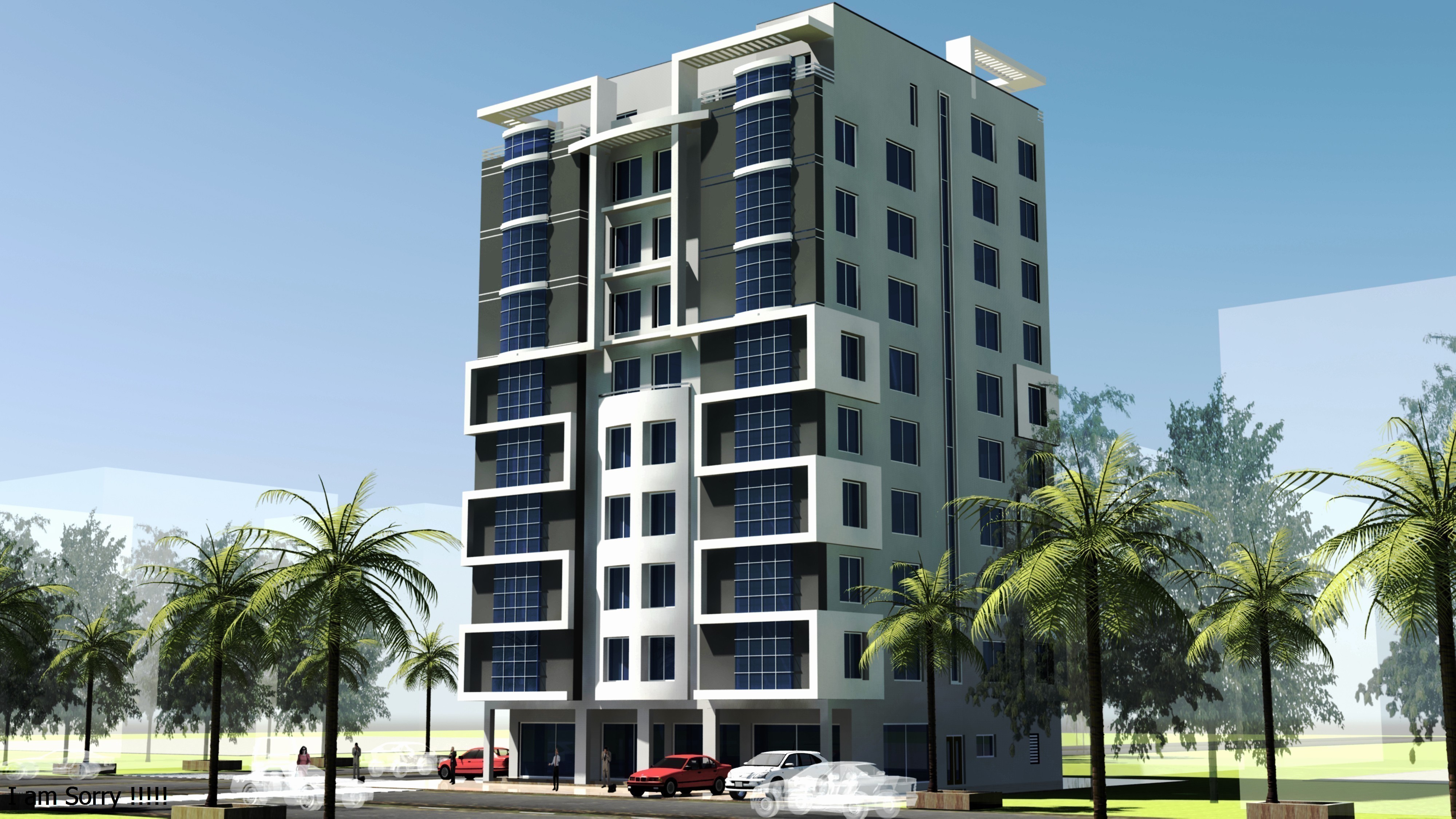 بناية سكنية تجارية بولاية السيب - الرسيل قطعة رقم (371)